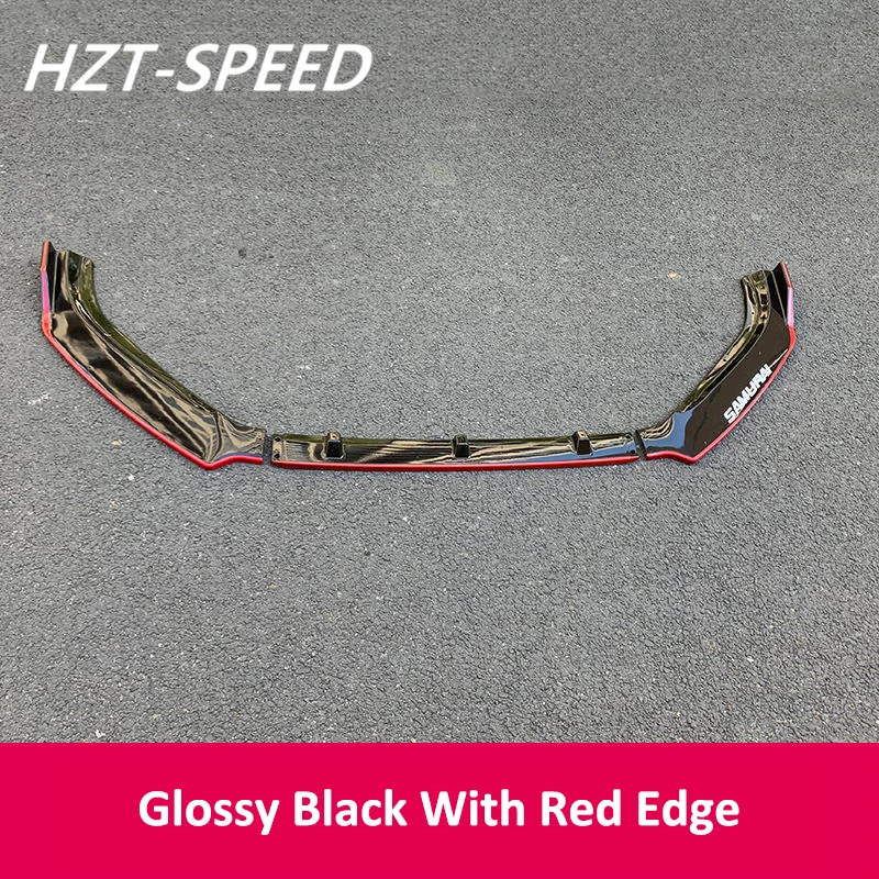 Комплект для кузова автомобиля из АБС-пластика 3 шт. передний бампер спойлер