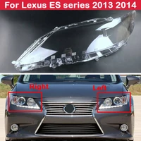 for lexus es series es250 es300h es350 2013 2014 car headlamp cover glass shell lamp headlight transparent cover lens lampshade