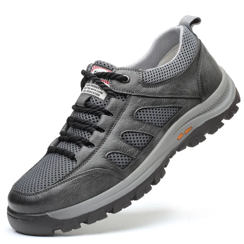 

2021spring and Summer New Mountaineering Men's Shoes Mesh Mesh Casual Men's Shoes Travel Hollow All-Matching