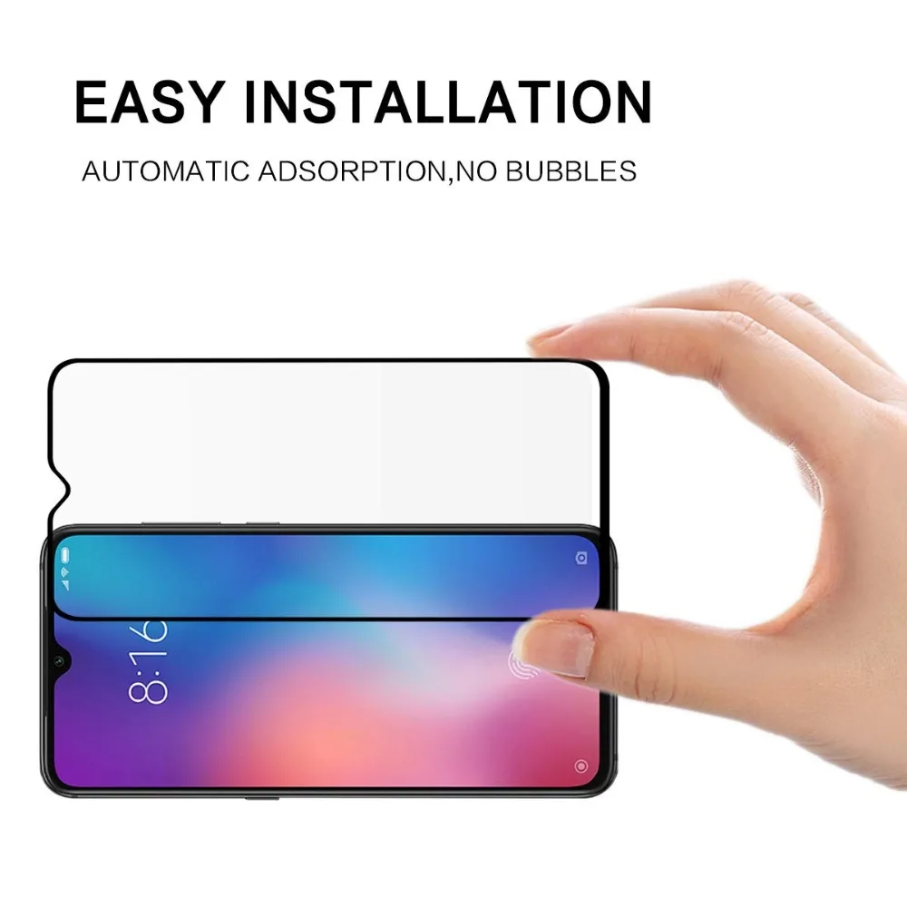 Закаленное стекло 9H 5D с полным покрытием для UMIDIGI F1 PLAY Защита экрана 6 3