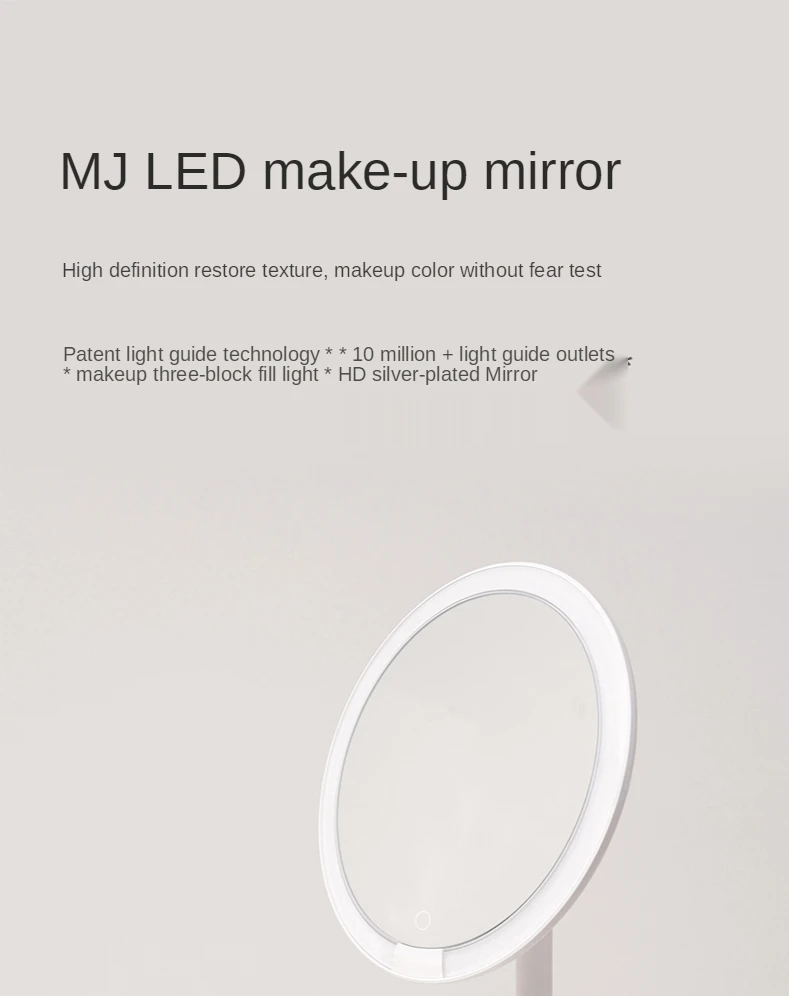 

CX Xiaomi Led Make-up Mirror Desktop Smart Desktop Lamp Fill-in Mirror with Light