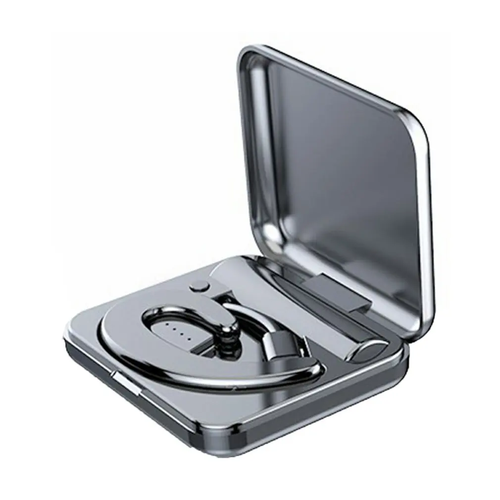 

The integrated bone conduction type hanging ears monaural Bluetooth-compatible wireless headset, wireless headset with warehouse