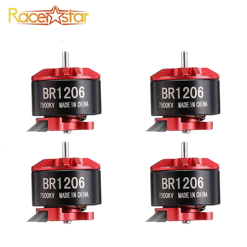 Бесщеточный двигатель Racerstar BR1206 1206 4500KV 6000KV 7500KV 2 4S для радиоуправляемого дрона