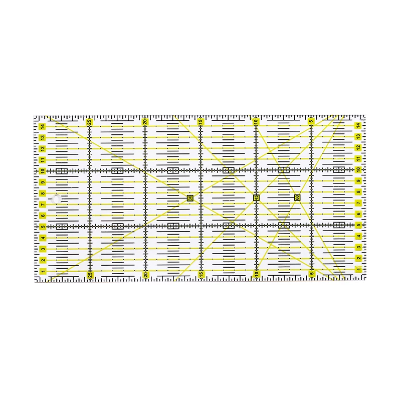 MIUSIE 3 шт. высококачественная акриловая многофункциональная линейка для одежды