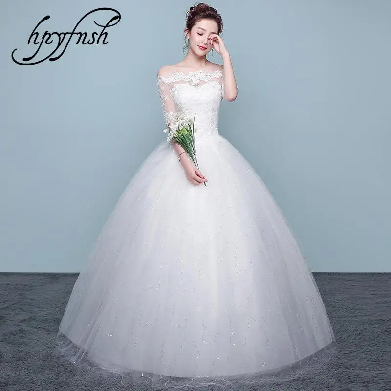 Новое Дешевое винтажное платье на шнуровке Vestidos De Noivas 2020 свадебные платья модное
