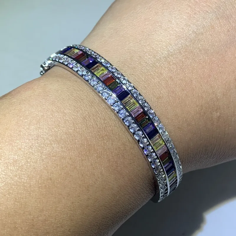 Классические женские модные ювелирные изделия из стерлингового серебра 925 пробы