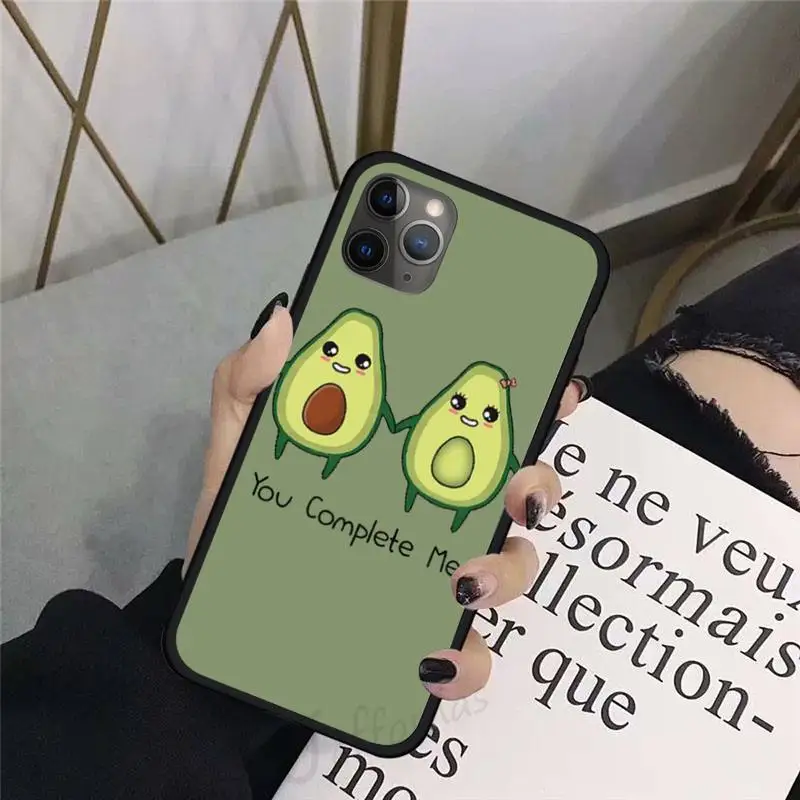 

Fruit Avocado cute love sport Phone Case For iphone 8 11 12 Redmi note 8 9 s huawei p 30 pro lite plus cover shell funda