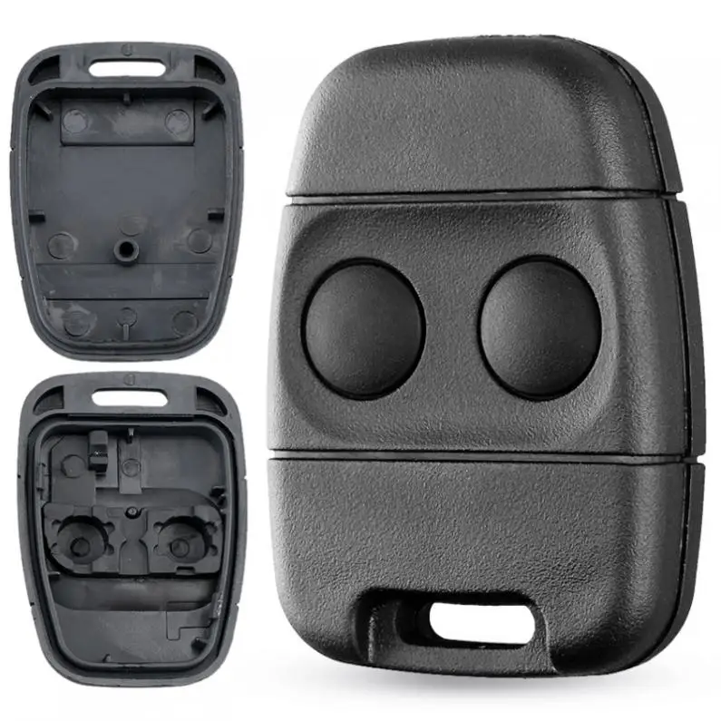Чехол для автомобильного ключа 2 кнопки подходит Land Rover Discovery 1 / Freelander C50|Заготовки