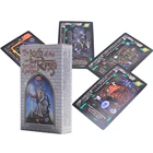 Таинственный Таро-карточка с гид-книгой, большой размер 12x7 см