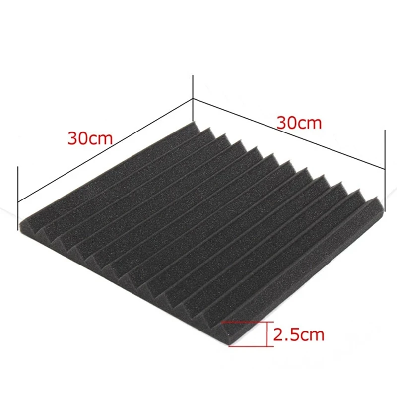 

Studio Acoustic Panel Foam Sound Foam Sound Proofing Protective Sponge Soundproof Absorption Treatment Panel