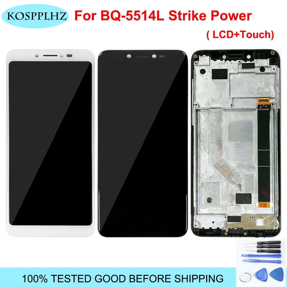 ЖК дисплей для мобильных телефонов BQ сенсорный экран в сборе с рамкой 5514L 5514 BQ5514L