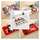 Рождественский коврик с Санта-Клаусом, внешний ковер, искусственный ковер для дома, новый год 2022, Декор, рождественские украшения, рождественские подарки