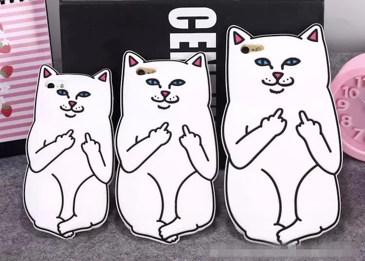 Медовый Мягкий силиконовый чехол в виде животного для iPhone 5 5S SE 6 6s plus защитная