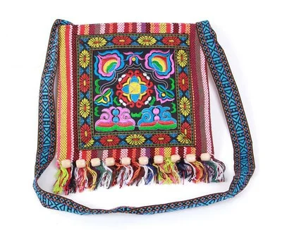 Современная креативная и новая мода Hmong винтажная Этническая сумка на плечо