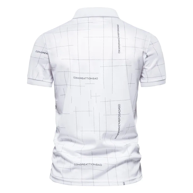 

Men's Polo Shirts Print Short-sleeved T-shirt Dress Shirt POLO Shirt Summer Clothes Men 2021 Streetwear Branded Men's Clothing