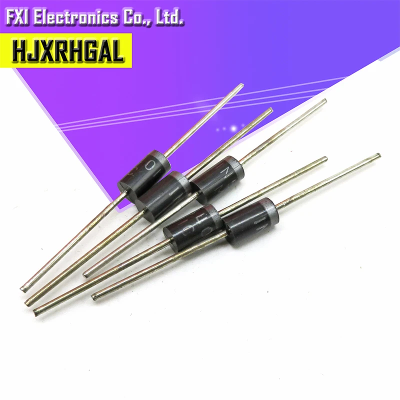 20 шт. SR5100 SB5100 DO 27 диод Шоттки 5А/100 в новый оригинальный|diode 5a|diode sr5100diode sb5100 |