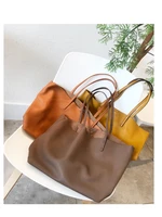 2021 ladies large handbag natural leather brand classic shoulder handbag shopping handbag beach shoulder bag