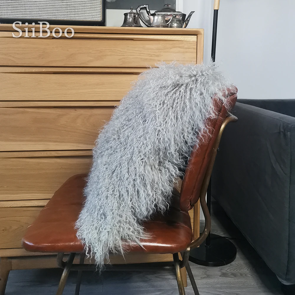 Наволочки из натурального тибетского овечьего меха автомобильные наволочки для