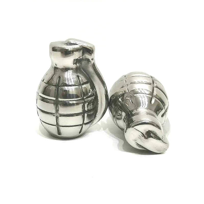 4 шт./компл. охлаждающий камень из нержавеющей стали тыква Череп пулевые гранаты