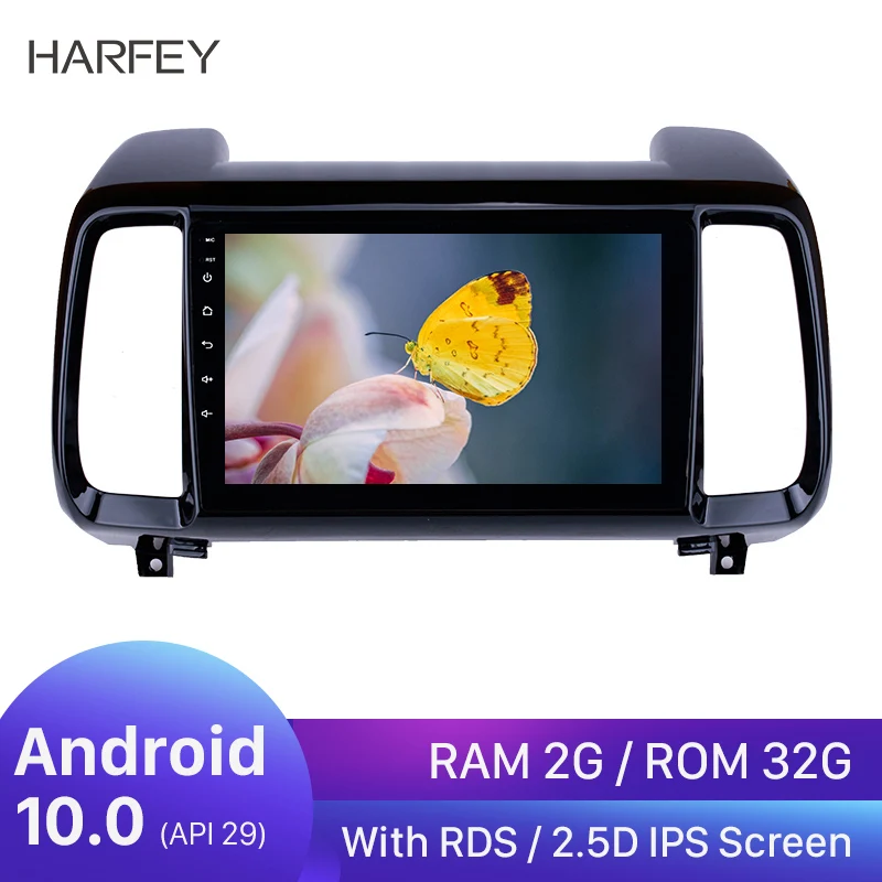 Harfey 9 &quotHD сенсорный экран Android 10 0 радио GPS навигация Bluetooth 3G Wifi SWC MirrorLink музыкальная