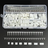 560pcs dupont connector jumper wire cable pin header pin housing and male female pin head terminal adapter plug set kit