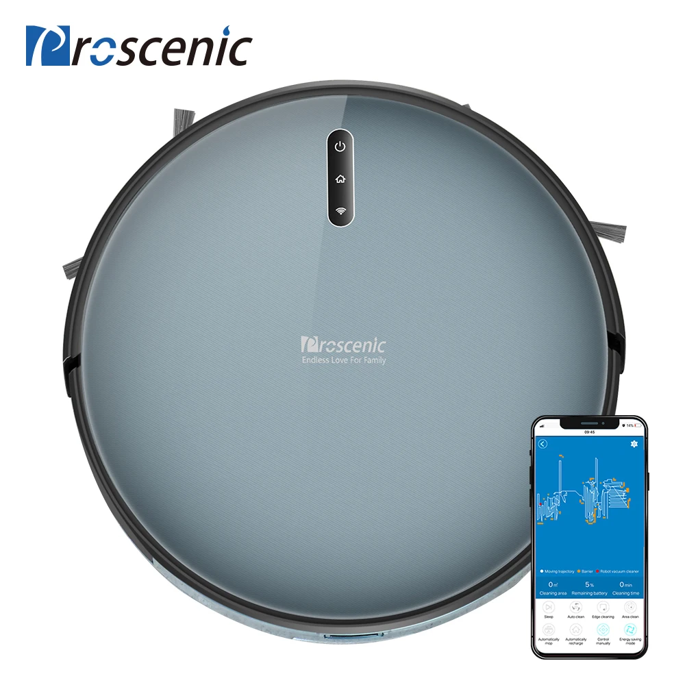 Робот пылесос Proscenic 830P 2000 па Wi Fi|Пылесосы| |