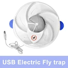 Электрическая ловушка для мух, эффективная автоматическая ловушка для насекомых с USB
