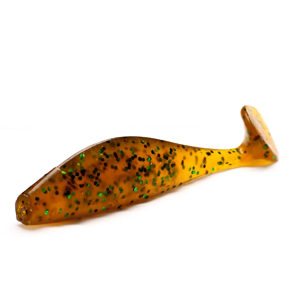 10 шт./лот Мягкая приманка 75 мм 3 8 г искусственные черви рыбий запах Т Хвост