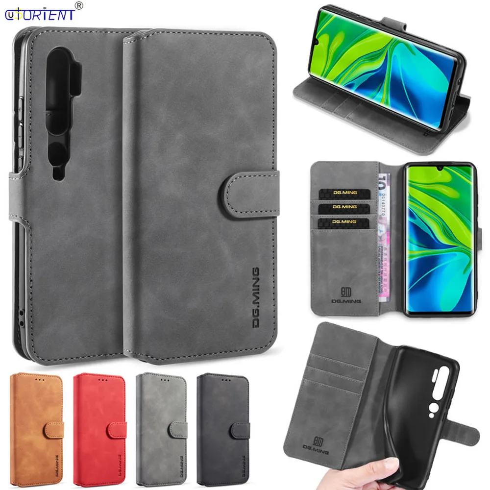 Чехол книжка из искусственной кожи для Xiaomi Mi Note 10 Pro|Чехлы-портмоне| |