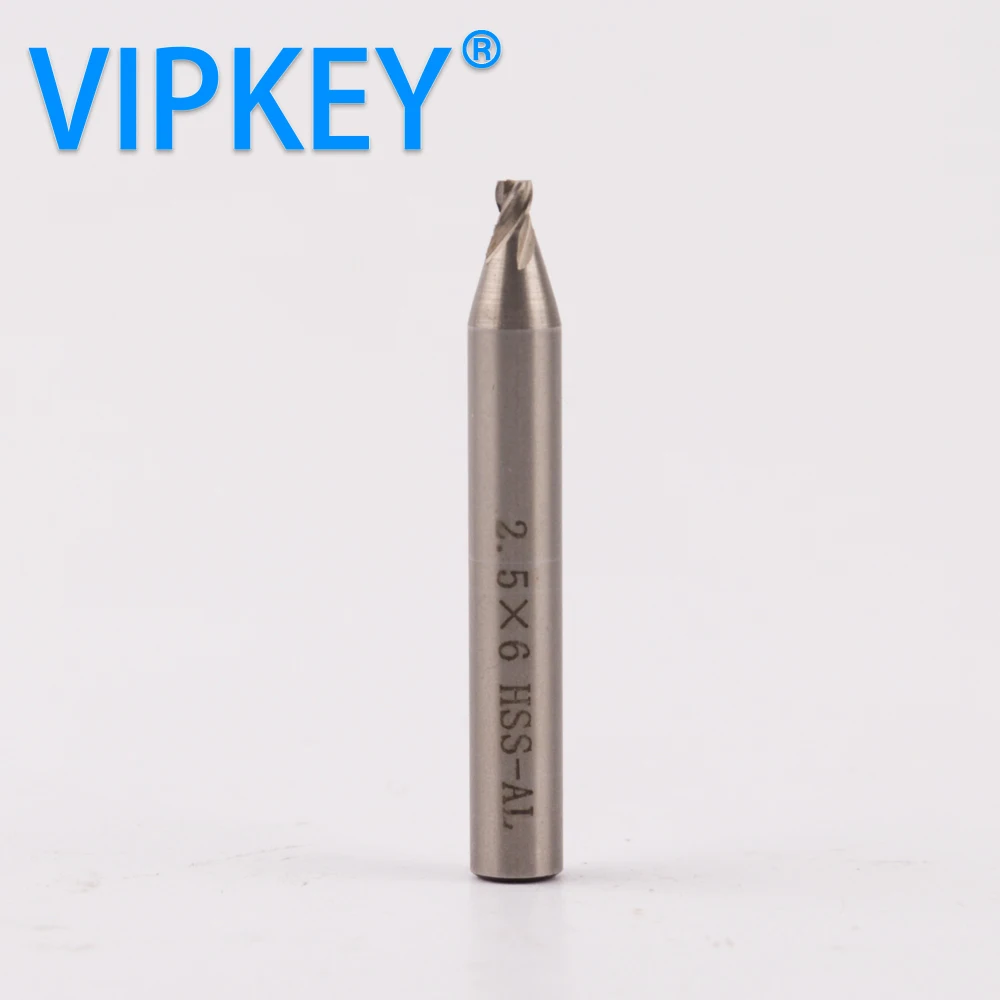 Концевые фрезы из быстрорежущей стали 2 5 мм для вертикальных ключей копия