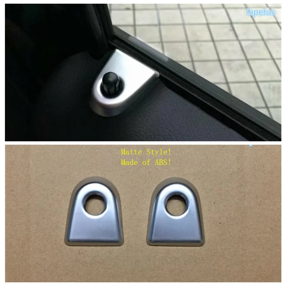 Хромированный матовый дверной замок Lapetus штифт украшение рамка обшивка для Mercedes