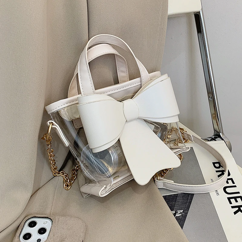 Оригинальная брендовая прозрачная мини сумка для женщин Новинка лета 2021 модная