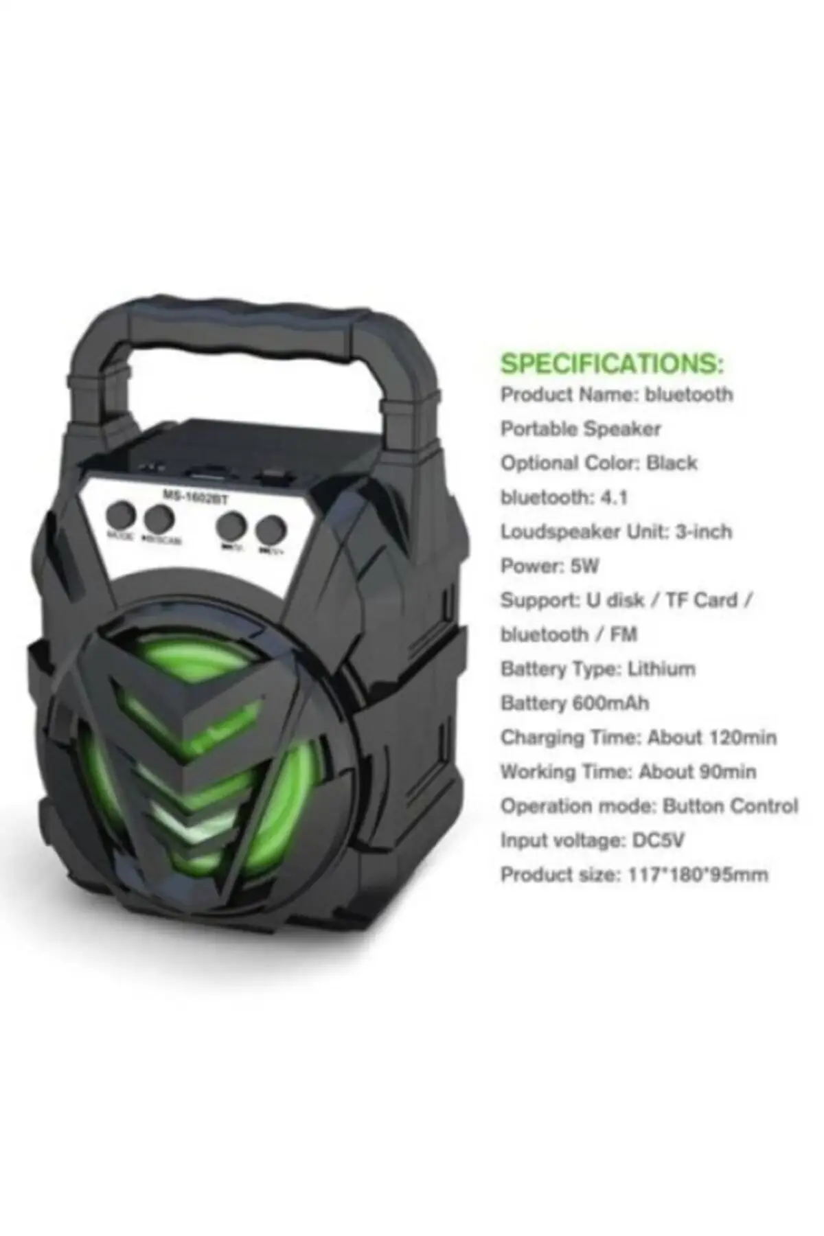 

Sound Bomb Bluetooth Music Box Extra Bass Loud Sound