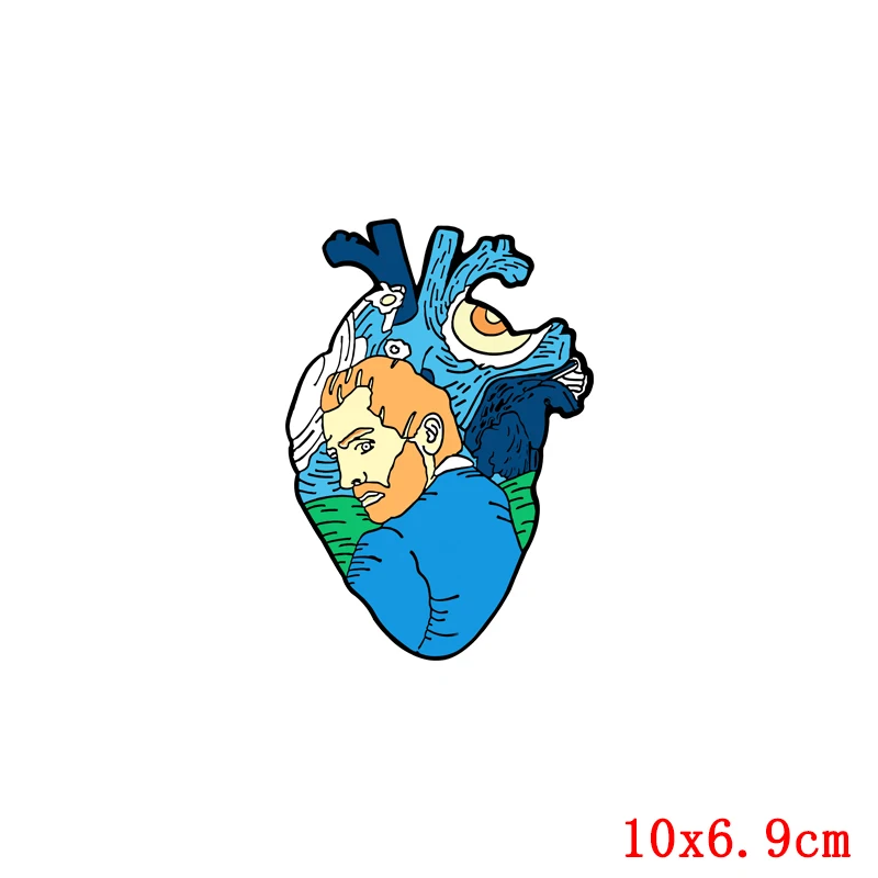 Праджня Термальность наклейки для переноса утюгом аппликация на одежду в стиле