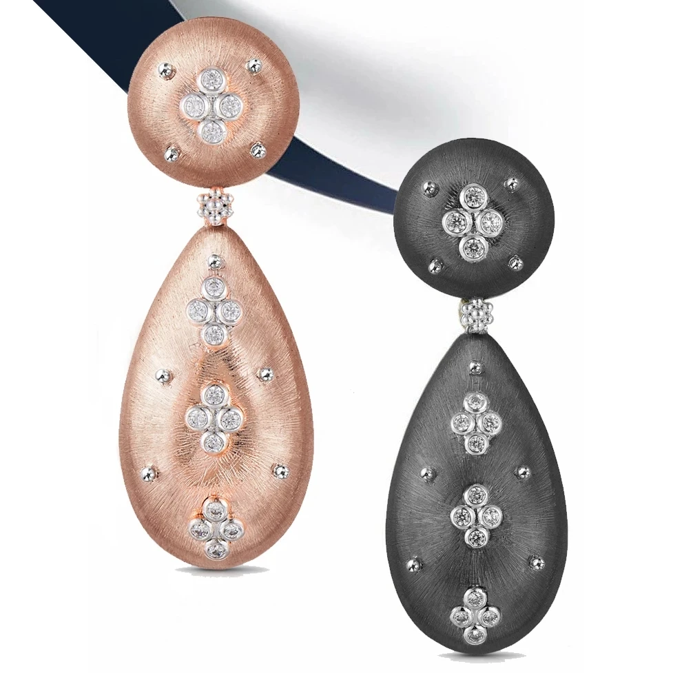 3 шт. набор женских сережек и браслетов с фианитами