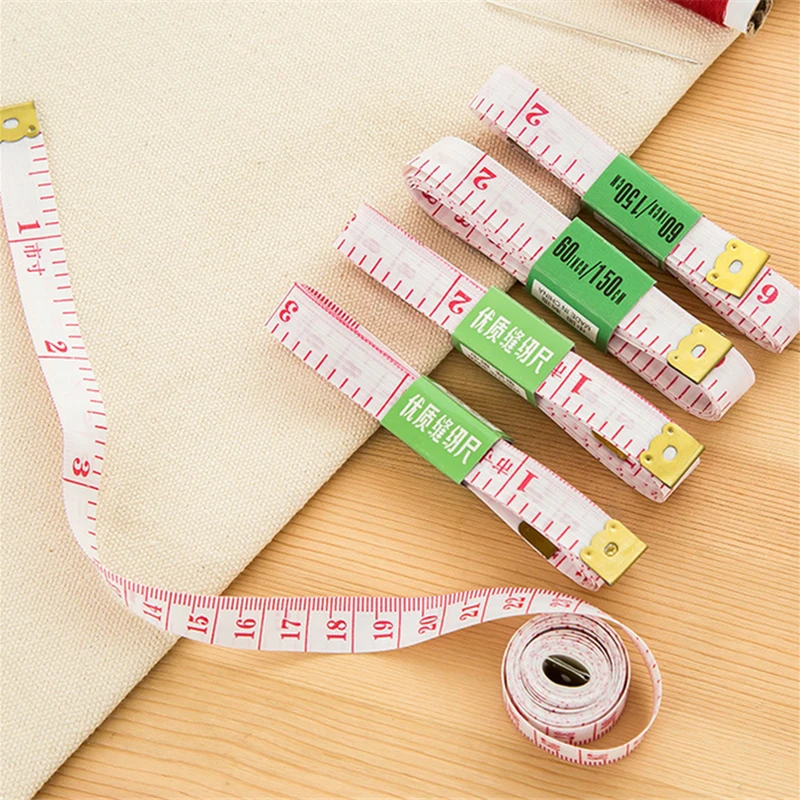 2 шт. Тела Измерительная Линейка Швейные Портной Рулетка Мягкий Плоским 60 Дюймов