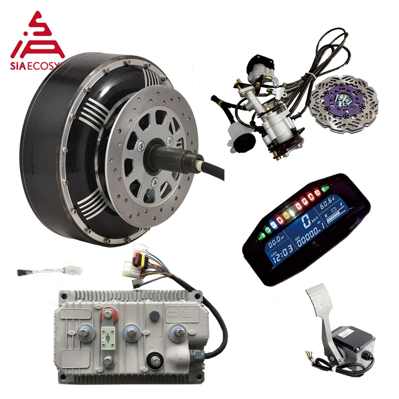 QS Motor 4000W 273 V2 BLDC электромобиль в ступице колеса |