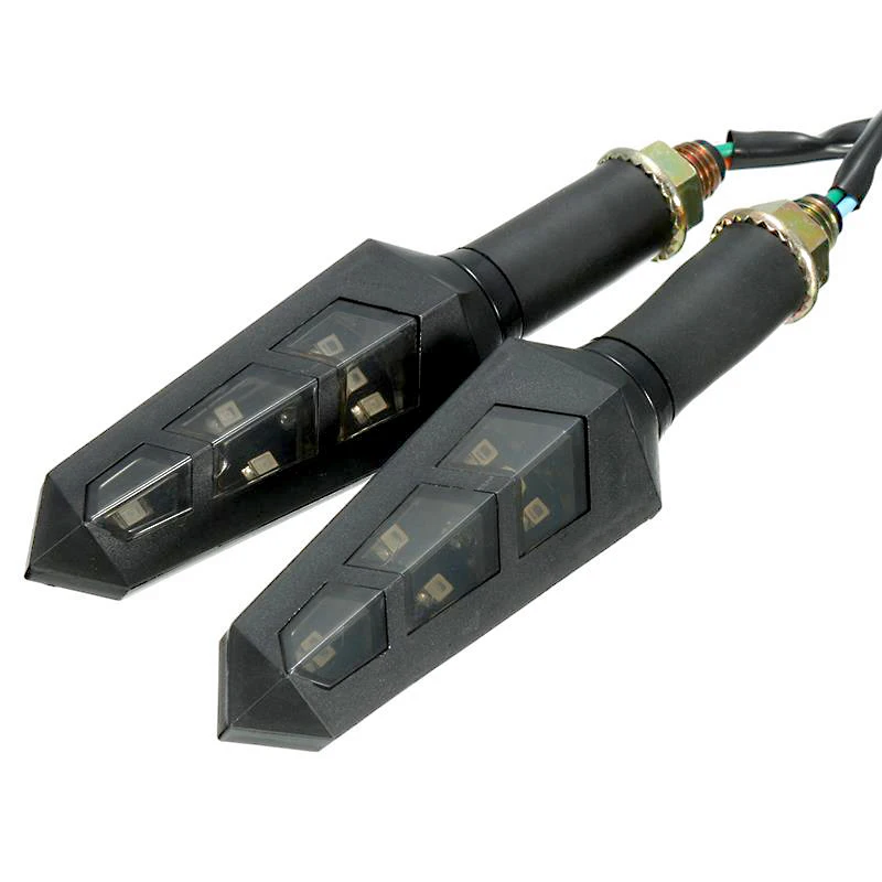 

Суперъяркий 4 шт. 6 светодиодный ных поворотников, лампочка-индикатор, водонепроницаемый задний фонарь для мотоцикла, сигнальная лампа 12 В