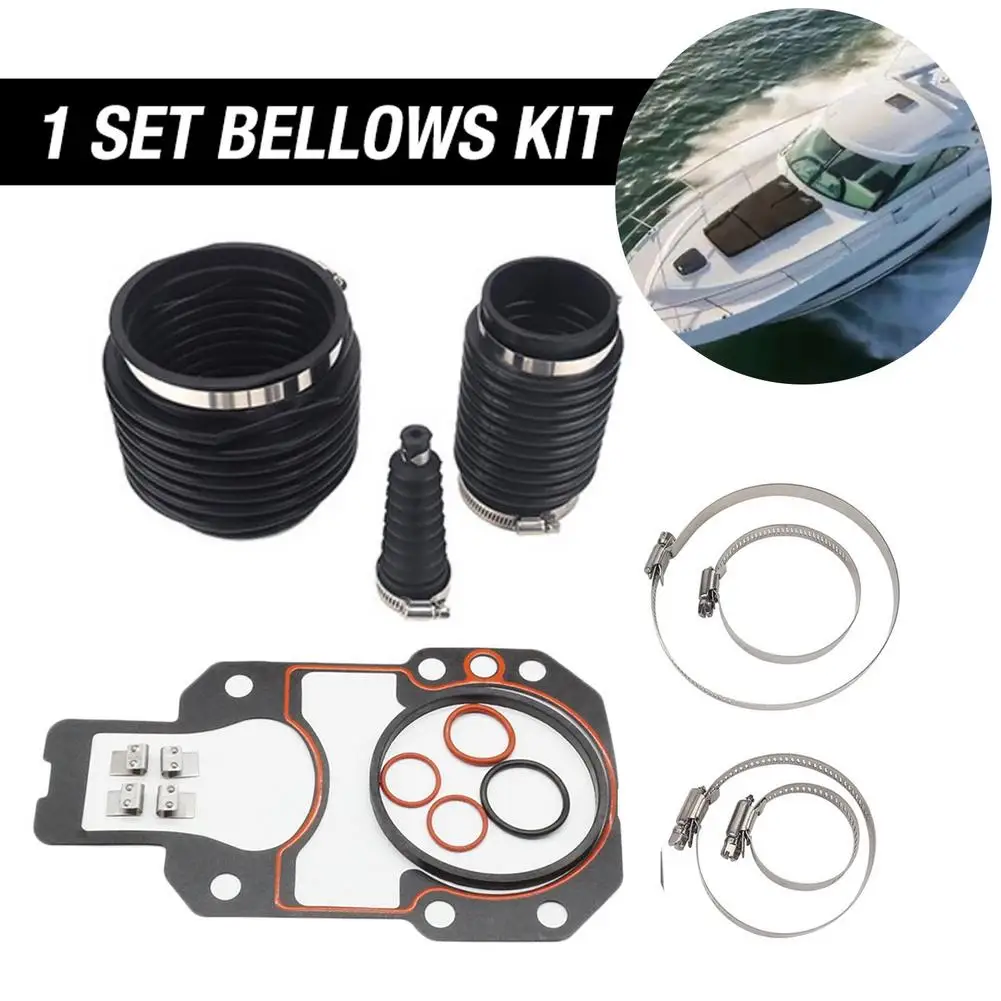 

Electric Bellows U-Shaped Wave Tube Seal Group Kit Exhaust Bellows for Boat Use 74639002 Bellows Kit