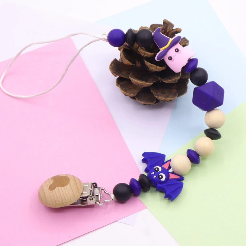 Детские Силиконовые бука соска цепи Единорог Божья коровка мульти выбор