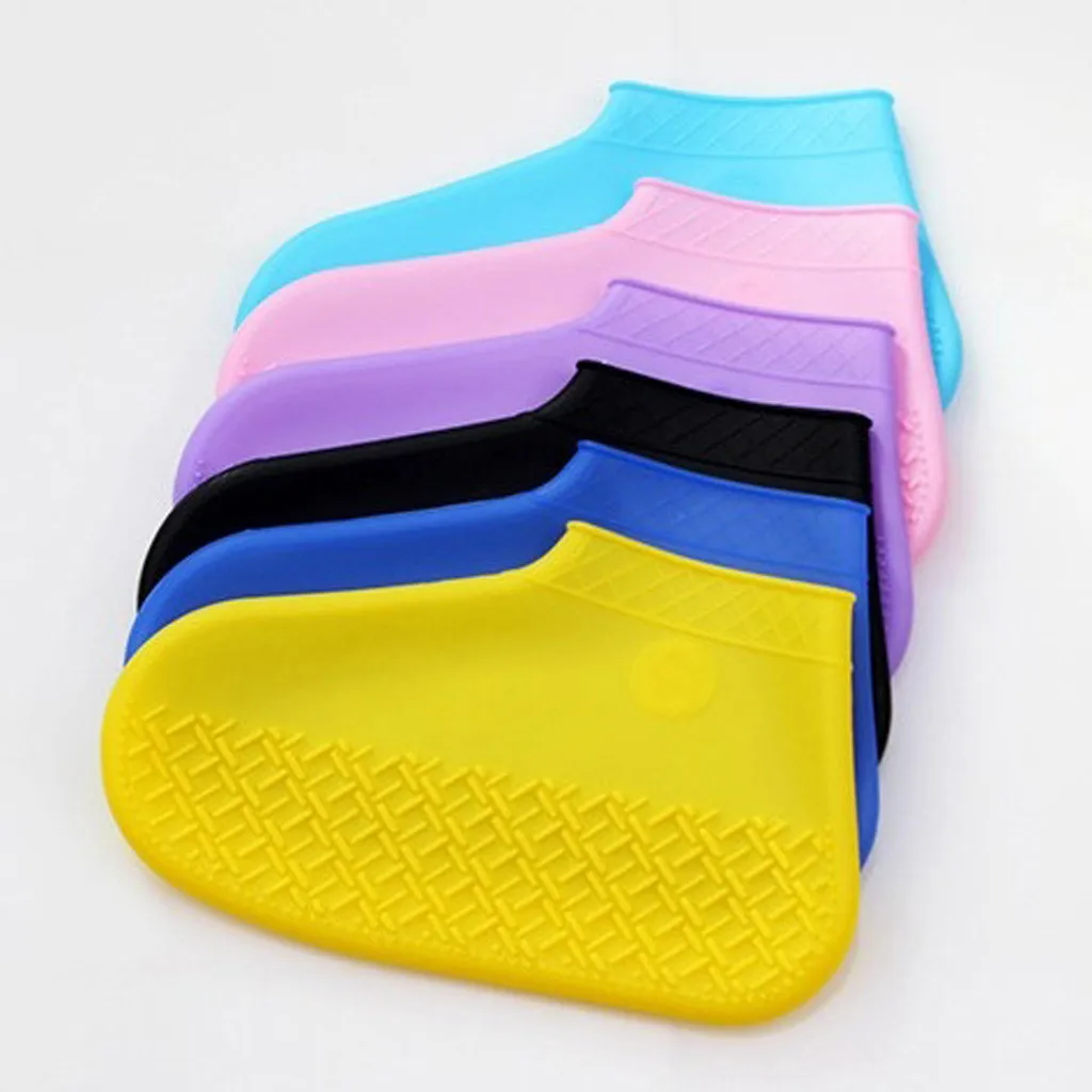 Непромокаемые чехлы для обуви складные Нескользящие детей и взрослых мальчиков