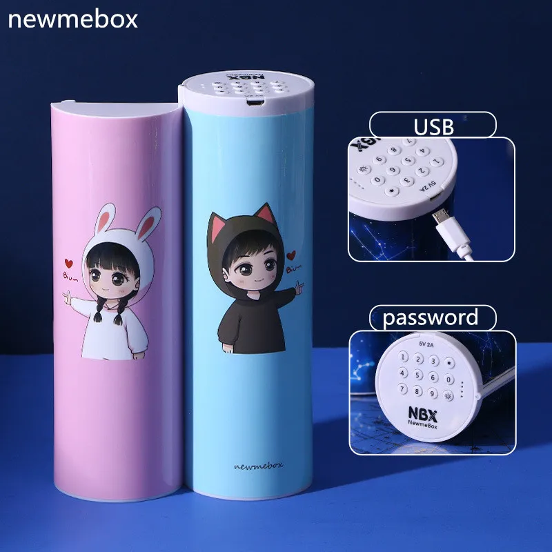 Большая емкость Кот пенал школьный с калькулятором канцелярия для школы NBX