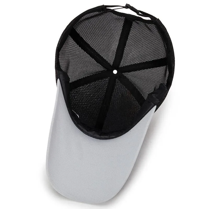 

SILOQIN Trend Summer Sports Quick-drying Baseball Cap For Men's Women's Adjustable Size Fashion Leisure Snapback Tide Hat NEW