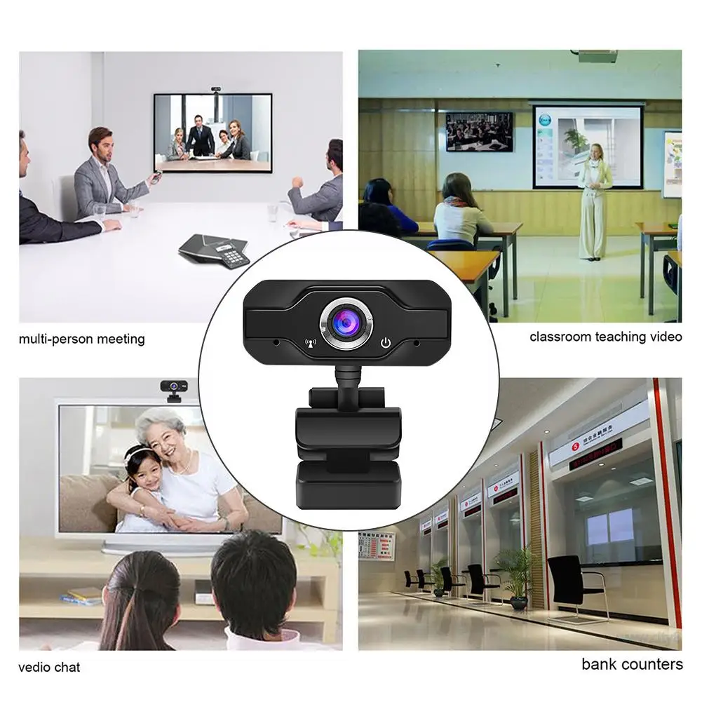 L68 Webcam 1080P HD Web Camera Durable Convenient USB Live Broadcast Cam with Microphone Digital Video Recorder Drop Shipping | Компьютеры