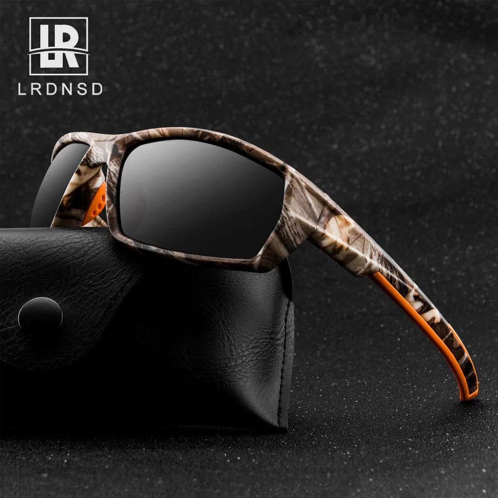 LRDNSD поляризованные солнцезащитные очки мужские роскошные брендовые