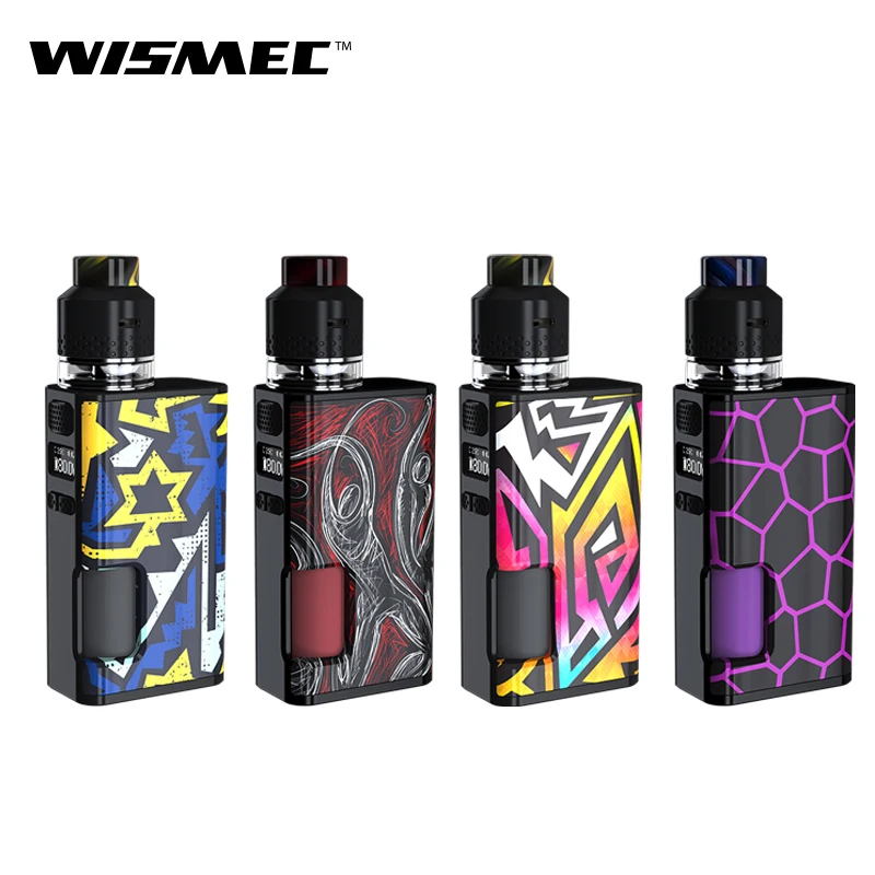 Оригинальная боксмод WISMEC LUXOTIC SURFACE KESTREL 80 Вт электронная сигарета вейп с баком для