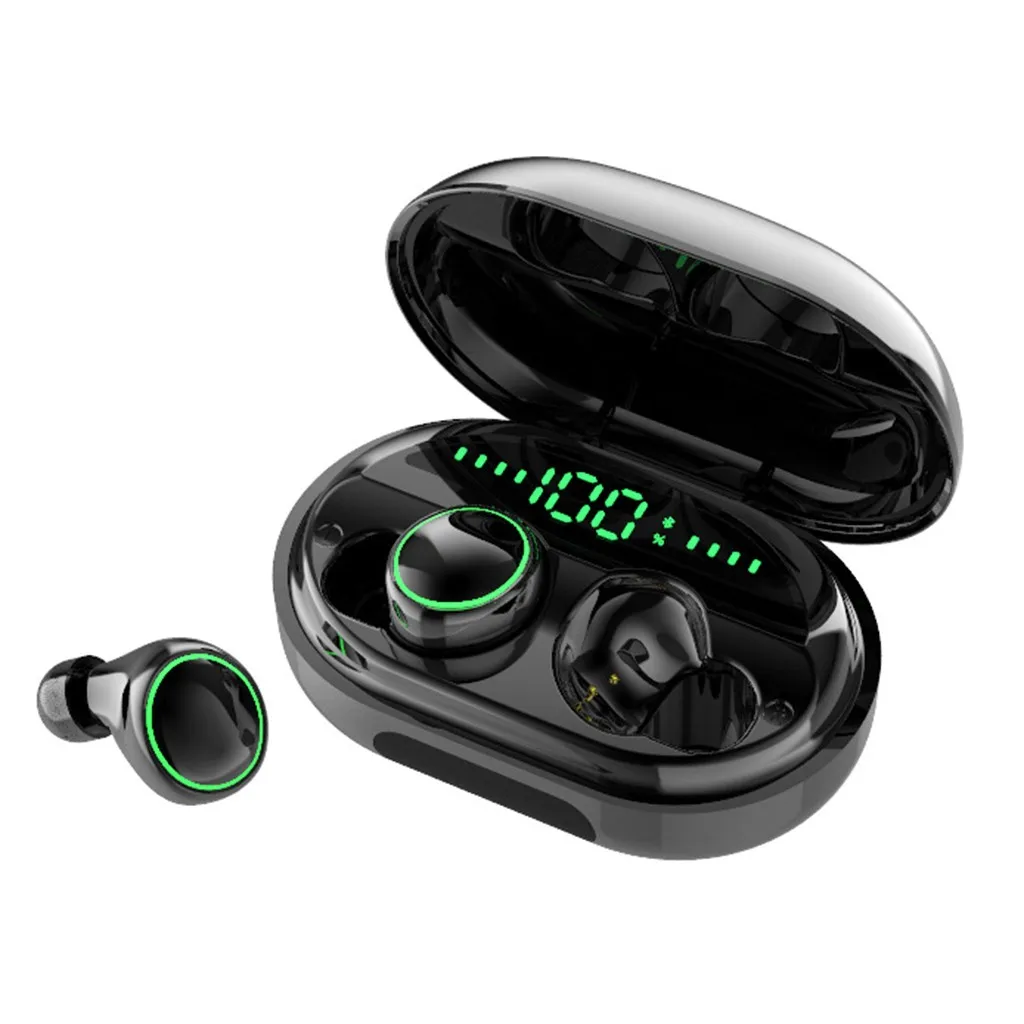 TWS Bluetooth наушники беспроводные 3500 мАч складские IPX7 Водонепроницаемая гарнитура с