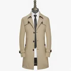 Новинка Весна 2021, высококачественный мужской Тренч