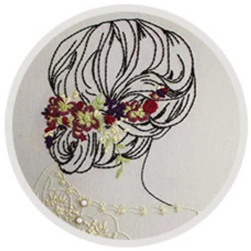 Новый Набор для вышивки 3D сделай сам начинающих базовое изготовление ткани