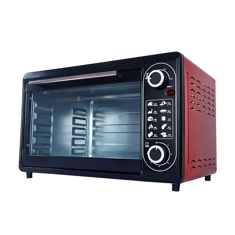 multifunctional electric oven 48l household bakery toaster pizza kitchen appliances electric 220v timing baking for 6 people free global shipping